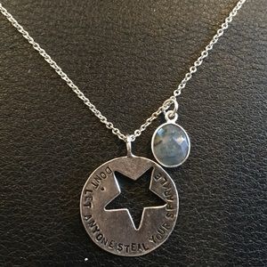 NWT Don’t Let Anyone Steal Your Sparkle Necklace
